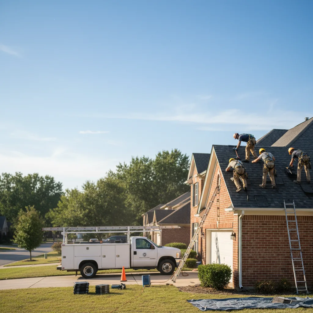 Roof Repair in Crosby